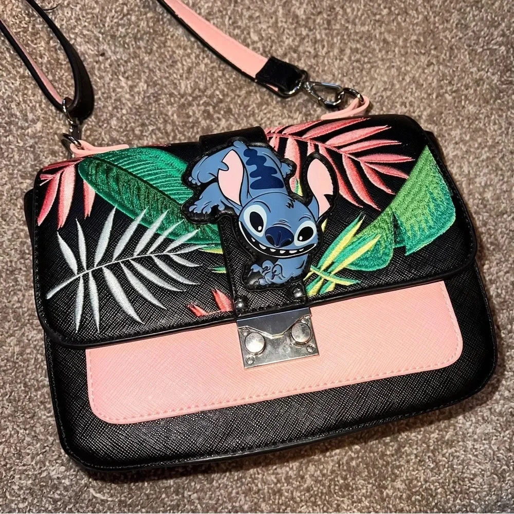 Loungefly Disney Lilo & Stitch Tropical Crossbody Bag